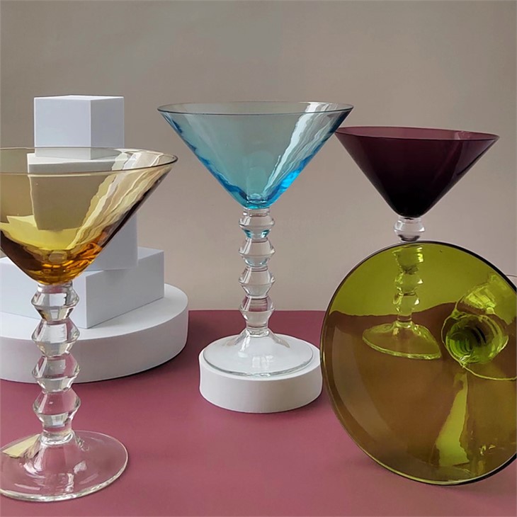 Middle Ancient Pearl Festival Cup Rod Color Cocktail Cup